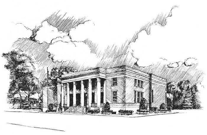 US Post Office, Little Falls